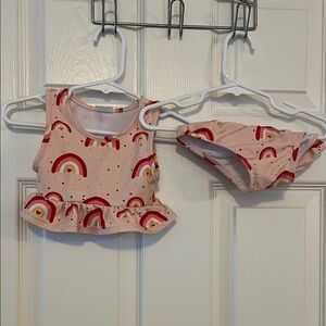 Pink Rainbow Kids Swim Set (6-12month)